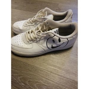 Nike Air Force 1 Mens Size 14 BQ9044-100 Have A Nike Day White Black